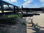 2024 Stanley Trailers 83x20 Pipe Top Open Trailer Utility Trailer Slide In Ramps