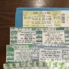 Lot Of  11  Crosby Stills And Nash Ticket Stubs