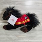 Wells Fargo Legendary Pony Mike Plush Black Horse 2016 Tag Stuffed Animal Toy