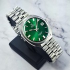 Omega Seamaster Cosmic Automatic 24 Jewels Cal 565 Date Green Dial Men s Watch