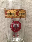 Vintage Beer Glass Binding Export Beer Germany  4l  1970 s West Germany