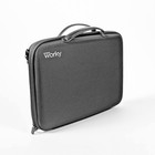 Worky Office 12-in-1 Everywhere Portable Briefcase Workstation Laptop Bag  Black