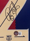 Raphinha Signed Jersey Framed W  Beckett Bas Coa Barcelona Fc Blue Auto Display