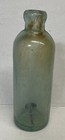 Antique H W Owen Ansonia Conn Blob Top Aqua Embossed Soda Bottle 1880-1890 s