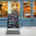 Flashing Led Message Writing Board Hanging standing Diy 7 Color Menu Boards Sign