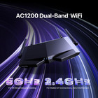 Ac1200 Smart Wifi Router  High Speed Dual Band Wireless Internet Router