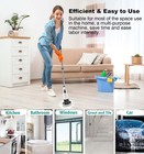 Electric Spin Scrubber  Cordless Cleaning Brush For Bathroom  8-in-1