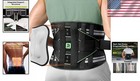 8x Powerful Lumbar Support Brace For Lower Back Pain Relief - Size M  33 5-39 4 