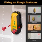 Prexiso 2-in-1 Magnetic Stud Finder With Laser Level Compact Wood metal Detector