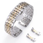 12-24mm Solid Stainless Steel Bracelet Luxury Replacement Watch Band Watch Strap