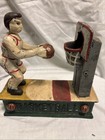 Basketball Cast Iron Mechanical Coin Bank     Vintage Style Reproduction     Working