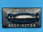Antique Billiard Table Felt Cloth Iron E  J  Riley Ltd Accrington London Rare