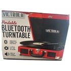 Victrola Vintage 3-speed Bluetooth Portable Suitcase Record Player With Built-in