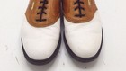 Footjoy Superlites Men s Brown White Leather Golf Cleats Shoes 58049 Size 10 M