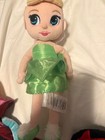 Disney Plush Dolls Lot     Frozen   Princess Collection     9 Dolls     Bonus Tinker  