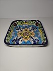 Talavera Mexican Folk Art Ceramic Bowl Large Salad serving Dish