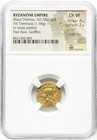 Gold Maurice Tiberius 582-602 Ad  Roman Byzantine Empire Av Tremissis Coin  Ncg