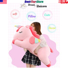 Angel Unicorn Plush Toy Soft Stuffed Animal Pillow Kids Birthday Home Decor Gift