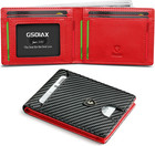 Gsoiax Mens Slim Wallet Rfid Blocking Bifold Wallets For Men Minimalist Genuine