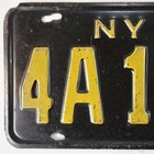 1936 New York License Plate     free         Antique Empire State Ny Tag 4a11 75