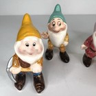 Snow White   7 Dwarfs Disney Porcelain Figurines Vintage Japan   Malaysia