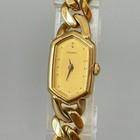 Vintage 1986    n mint    Seiko Tisse 2e20-5360 Gold Qz Ladies Watch -ships From Us