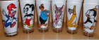      htf Set Of 6 1977 Pepsi Walter Lantz Glasses   Space Mouse   Beautiful Set  