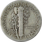 1939 D Mercury Dime Ag About Good 90  Silver 10c Us Coin Collectible