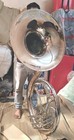 Sousaphone Big 25 bell Size Of Pure Brass In Chrome Polish free Cases  Free Ship