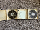 2 Capitol Unrecorded Sound Tape Reel To Reel  7  Used