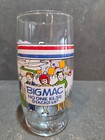 1986 Mcdonald s Mcvote 86 Glass Big Mac No One Else Stacks Up Tumbler Fast Food