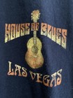 House Of Blues Las Vegas T Shirt Vtg Size Large Black