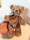 Vintage Grisly Spielwaren Mohair Jointed Teddy Bear W  Original Tags
