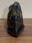 Kamuikotan Stone Japanese Small Suiseki 4 5 Inch Width Bonsai Rock B