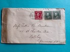 Us Stamps Sc  Wx5 Christmas Seals On Cover 1909