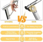 Tendedero Plegable 79  Acero Inoxidable Con 20 Ganchos  Interior exterior