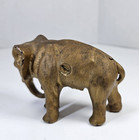 Antique Cast Iron Elephant Bank Gold Patina Circa 1910