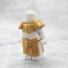 5pack Golden Yellow Elf Armor Blocks Accessories For Minifigures Lotr Ga4b500