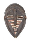 Teke Painted Wood Mask Congo