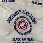 Vintage 70s Youth Souvenir Jacket Usa Bicentennial Philippines Military White