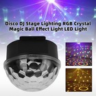 Disco Dj Stage Lighting Rgb Crystal Magic Ball Effect Light Led Light Party