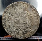 1828 Cuzco Peru 8 Reales
