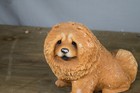 Vintage 1986 Sandicast Chow Chow Dog Figurine 167 Red Sandra Brue Made In Usa