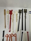 Lot Of 55 Vintage Cocktail Swizzle Stir Sticks Picks Bars  Restaurants  Hotels