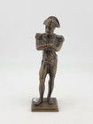 Antique Napoleon I Bonaparte Emperor 19th Century Bronze Sculpture 5 5 Inch