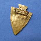 Boy Scout Oa Indian Www Totem Pewter Neckerchief Slide Order Of Arrow 256b2-bin