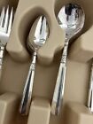 1881 Oneida Rogers Silverplate Flatware 1935 Art Deco Pattern Capri 65 Piece Set