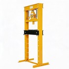 20 Ton Hydraulic Shop Press With 2 Press Plates Adjustable Work Table Heavy Duty
