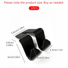 2pcs Car Seat Back Hook Car Headrest Storage Hooks Multi-purpose Car Hanger