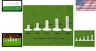 5 Pack Golf Rubber Tees  Perfect Sizes For Indoor   Outdoor Practice